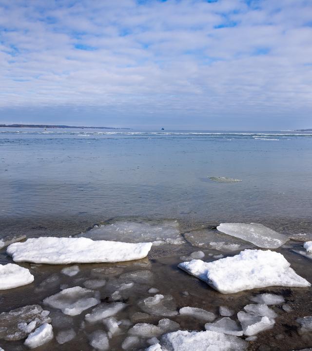 ostsee im Winter