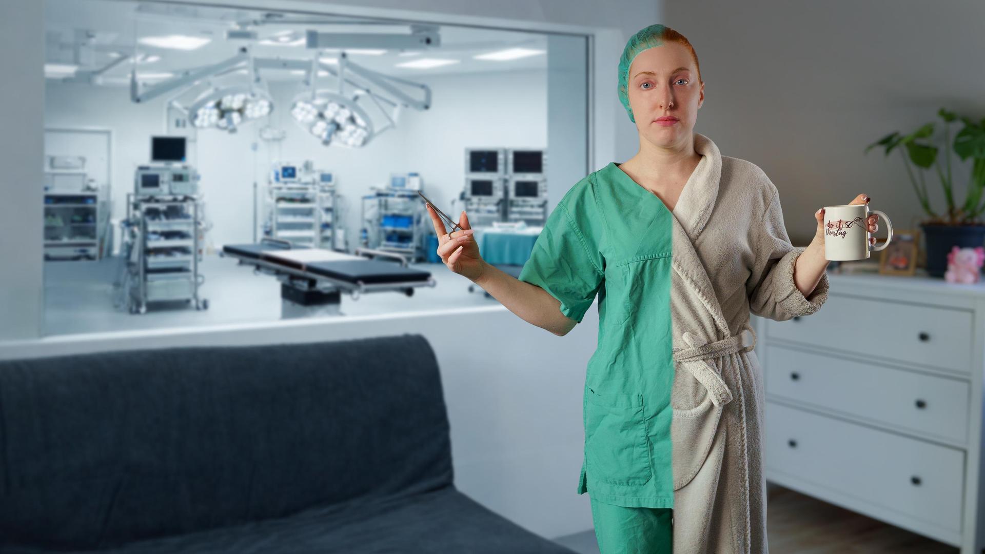 "37 Grad Leben": Jung, krank, in Rente" Lena arbeitete als Assistentin im OP, ihr Traumberuf. Das taube Gefühl in ihren Armen schiebt sie auf Verspannungen.