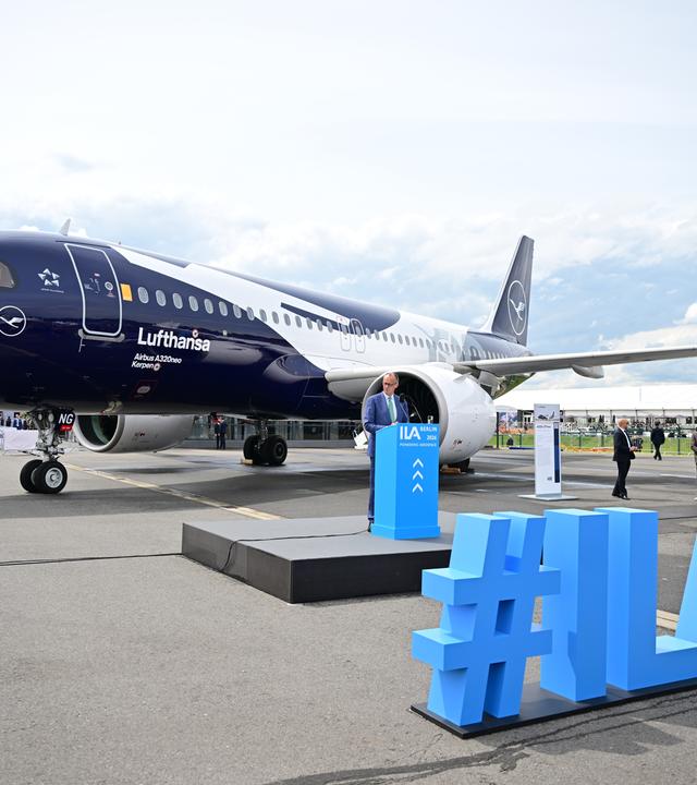 Die ILA Berlin 2026 (Internationale Luft- und Raumfahrtausstellung) findet aktuell vom 10. bis 14. Juni 2026 auf dem Berlin ExpoCenter Airport am Flughafen BER in Schönefeld statt.