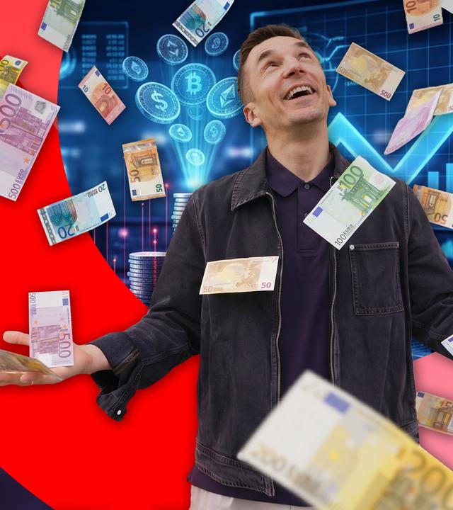 Eric Meyer holt sich Finanztipps bei der KI ab