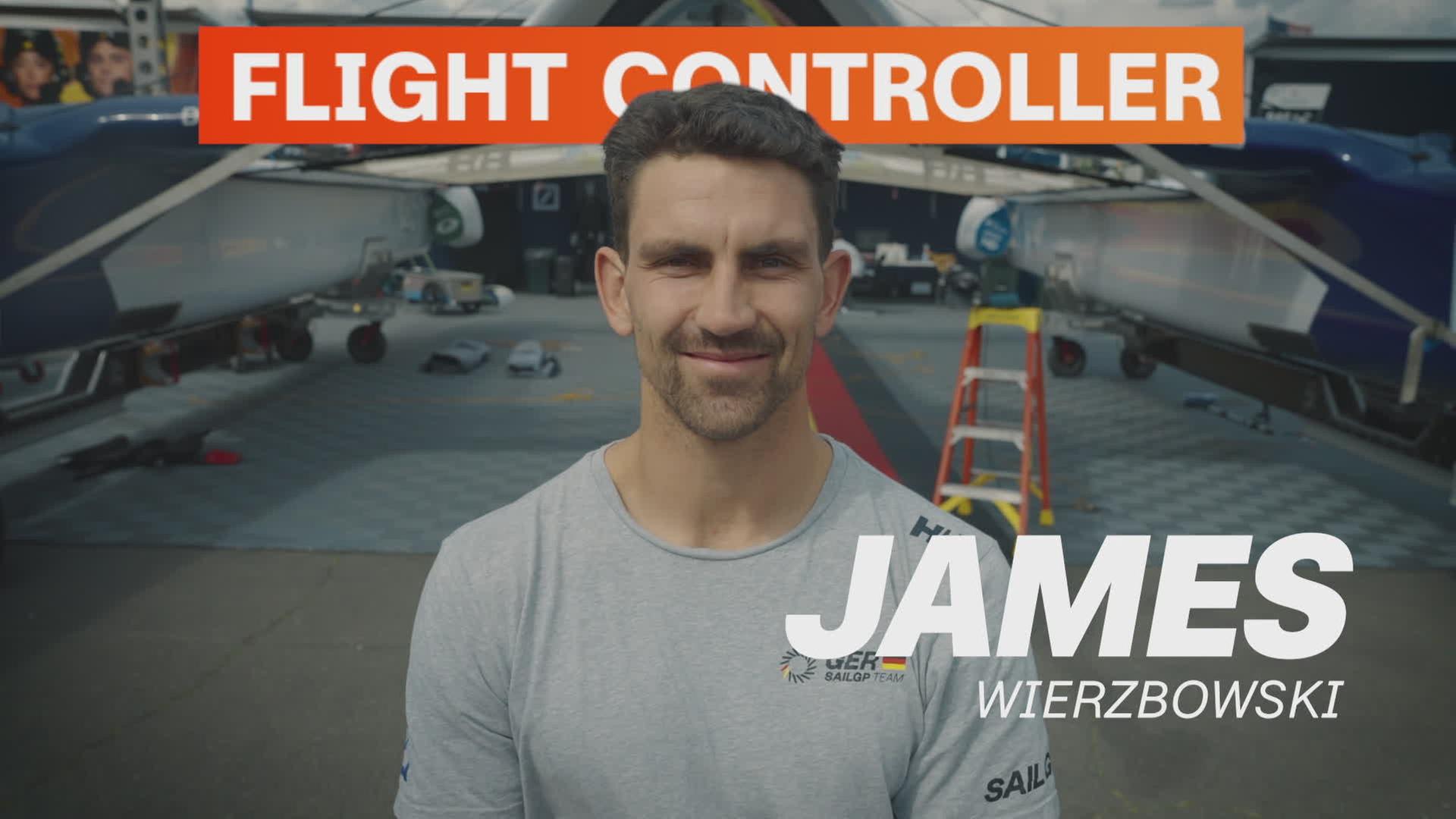 SailGP: Flightcontroller James