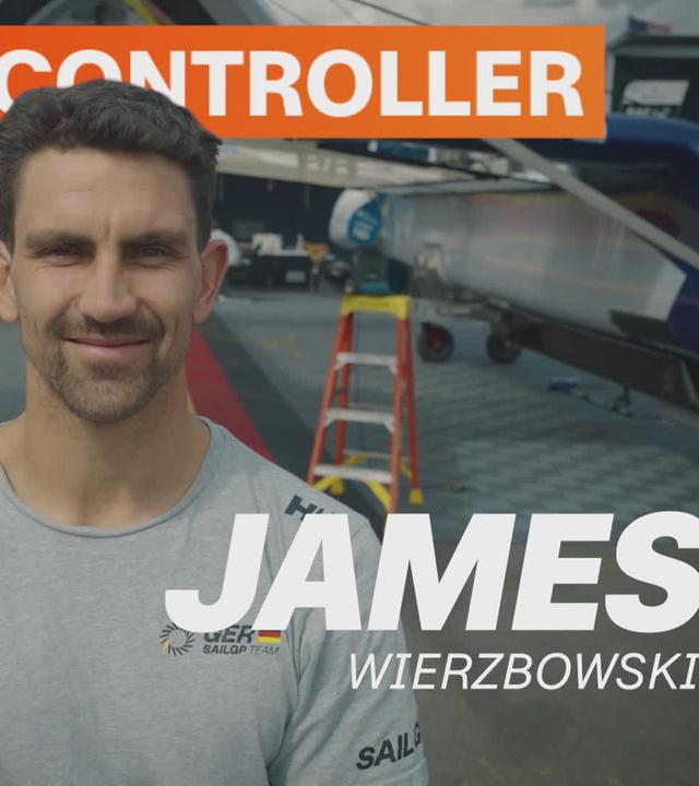 SailGP: Flightcontroller James