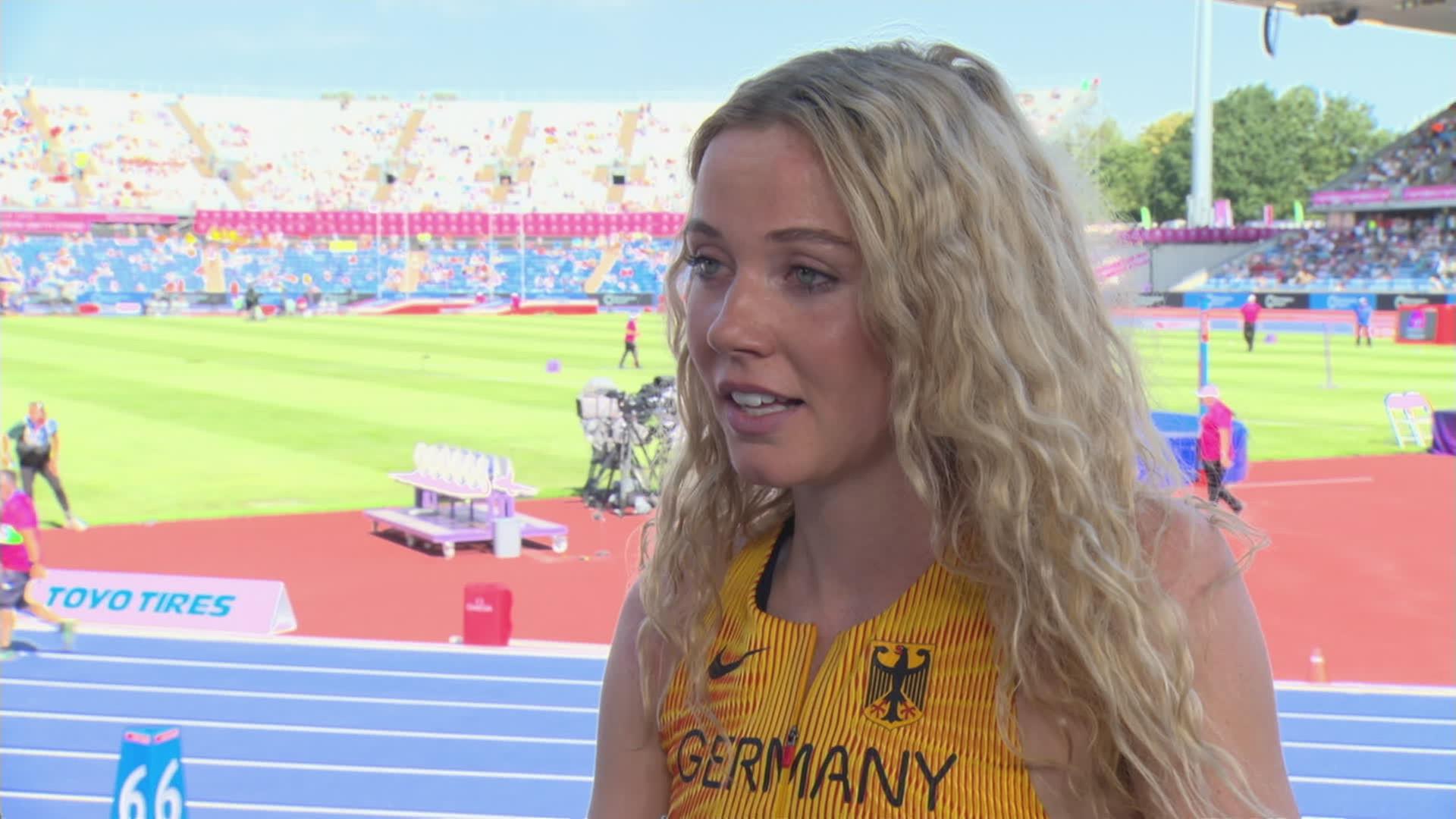DSV-Läuferin Smilla Kolbe im ZDF-Interview