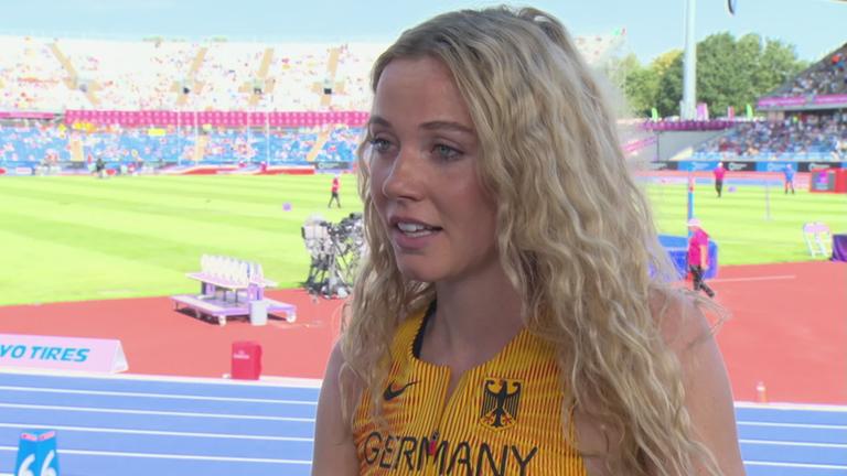 DSV-Läuferin Smilla Kolbe im ZDF-Interview