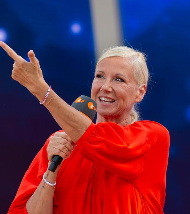 Andrea Kiewel eröffnet die Schlager-Party 