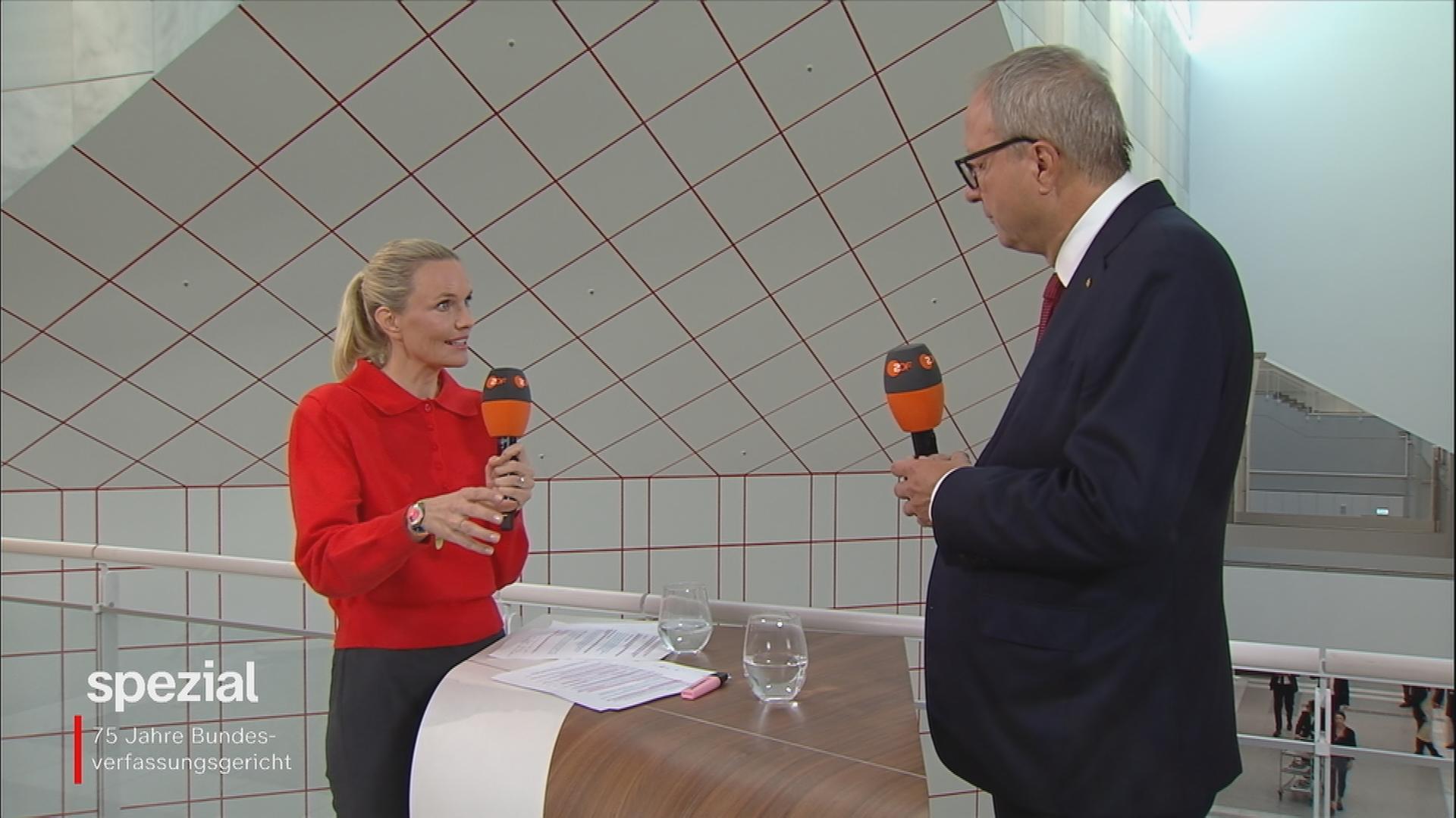 Sarah Tacke im Gespräch mit Andreas Vosskuhle