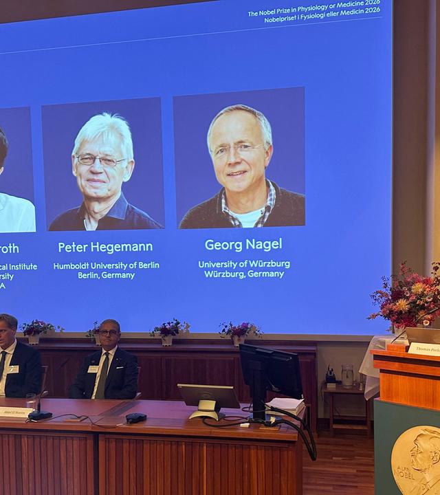  Karl Deisseroth, Peter Hegemann und Georg Nagel erhalten für ihre wegweisenden Beiträge zur Entwicklung der Optogenetik den Medizin-Nobelpreis.