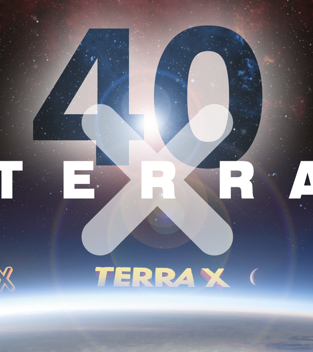 40 Jahre Terra X - mit vier verschiedenen Terra X-Logos