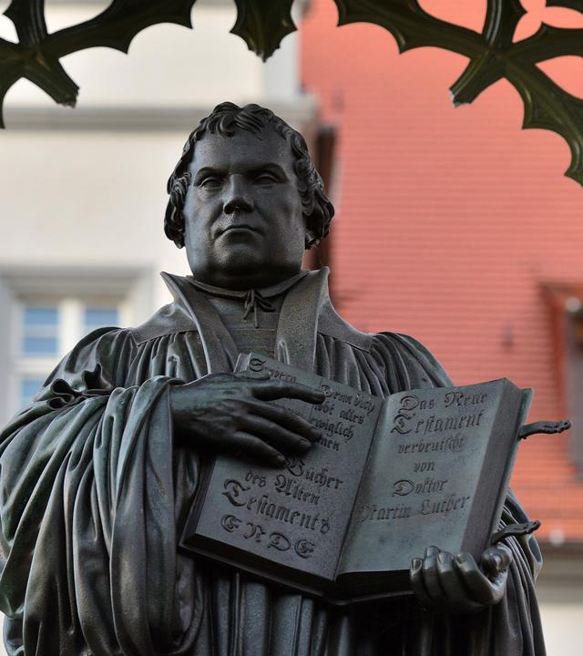 Lutherdenkmal in Wittenberg