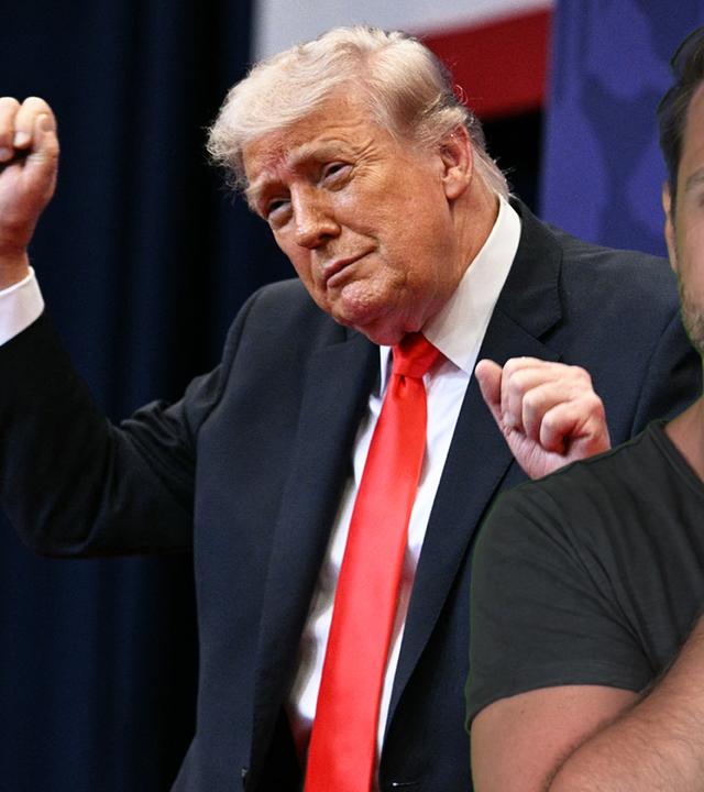 Montage/Symbolbild: Mirko Drotschmann über … 80 Jahre Donald Trump -  Vom Tellerwäscher zum Präsidenten?