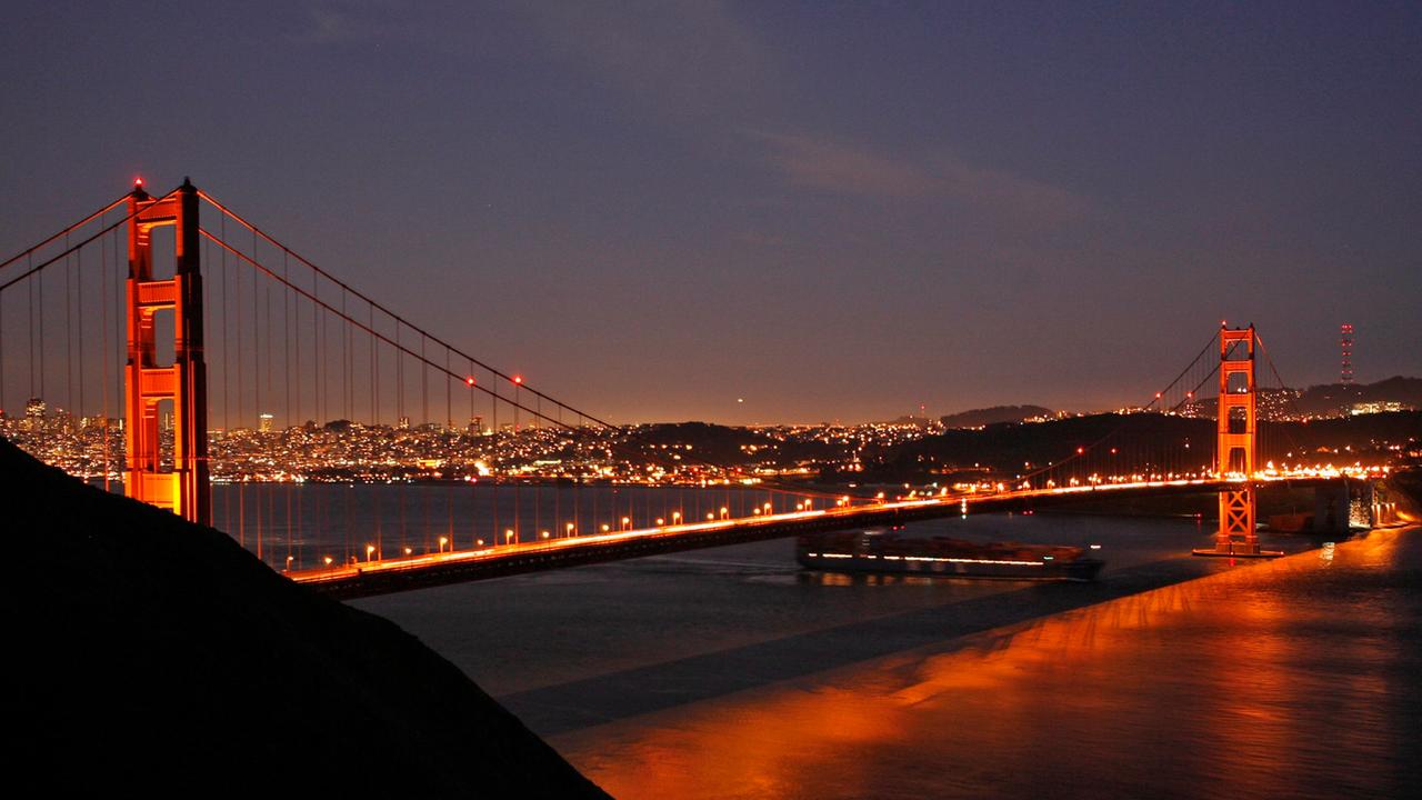 logo! Bilder der Golden Gate Bridge logo!