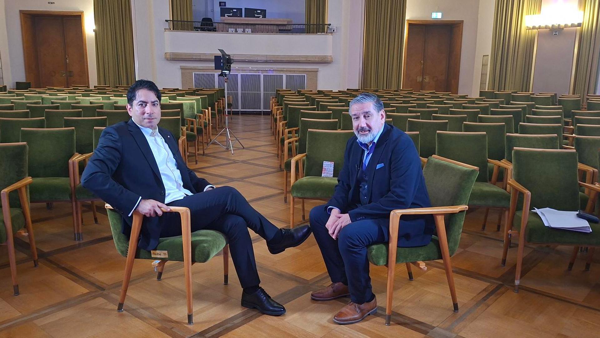 Abdul-Ahmad Rashid im Gespräch mit Prof. Mouhanad Khorchide