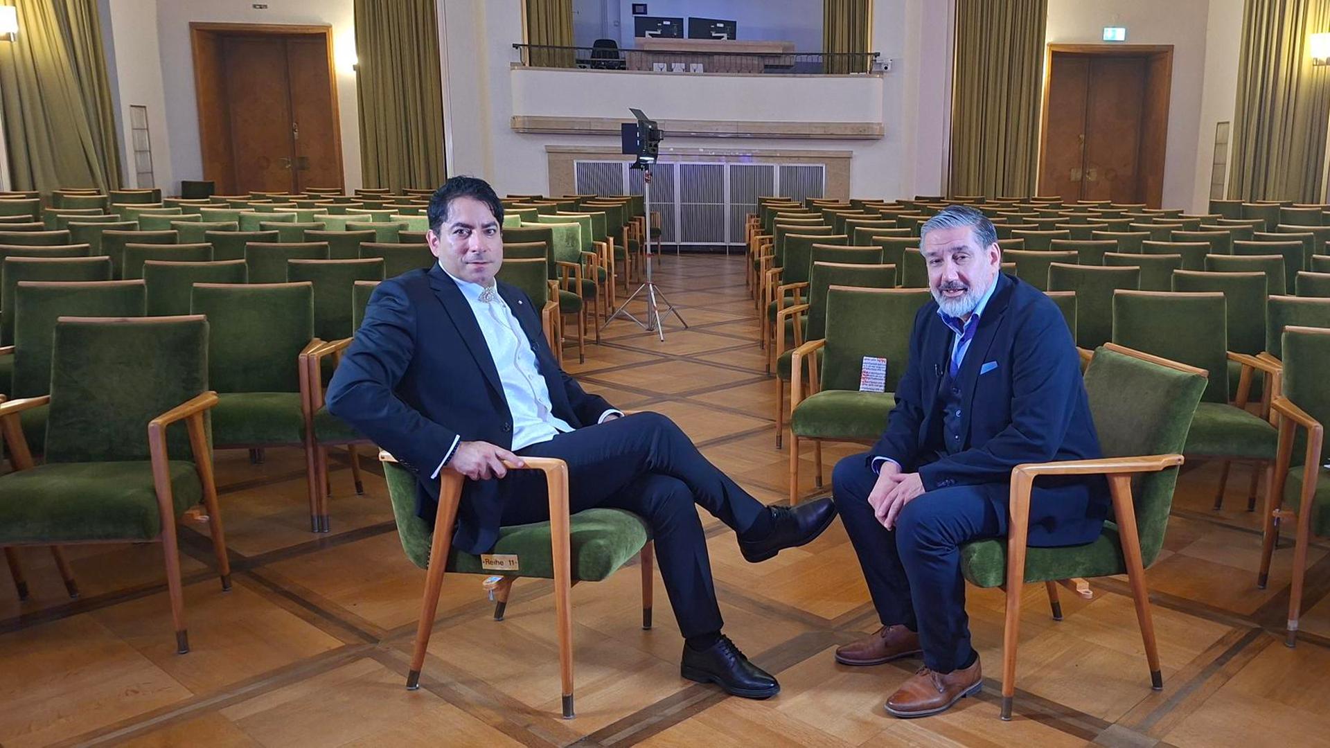 Abdul-Ahmad Rashid im Gespräch mit Prof. Mouhanad Khorchide
