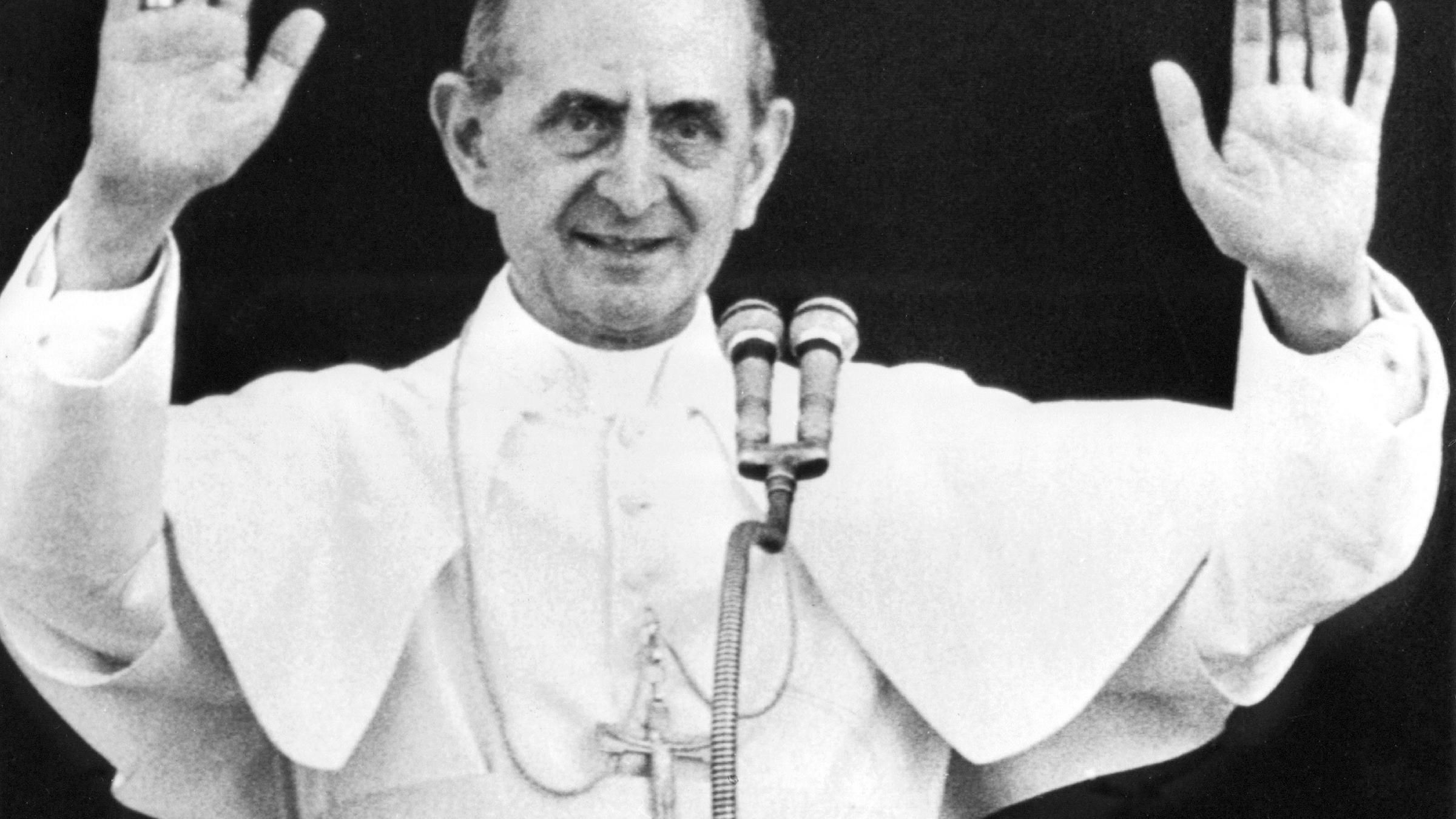 25. Juli: Papst Paul VI. erlässt die Enzyklika "Humanae Vitae". Für Katholiken bedeutet sie ein Verbot der Antibabypille und anderer künstlicher Verhütungsmittel. 