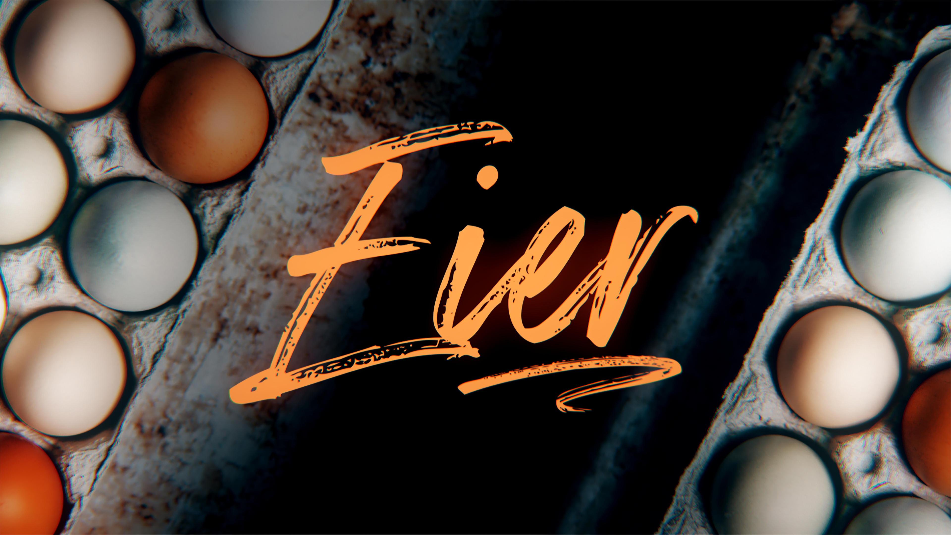 Achtung, Essen! Eier