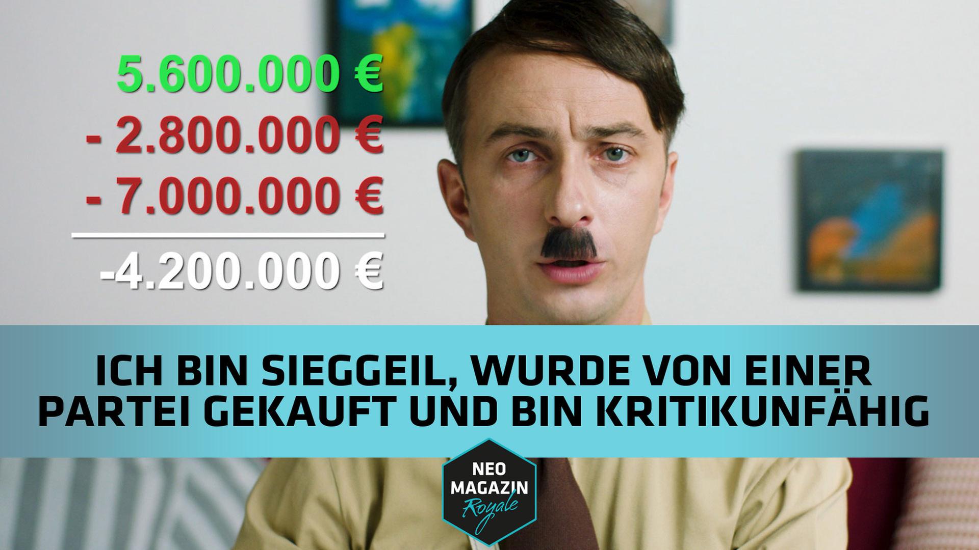 Julien Bam versus Adi #therealfuehrer | NEO MAGAZIN ROYALE mit Jan Böhmermann