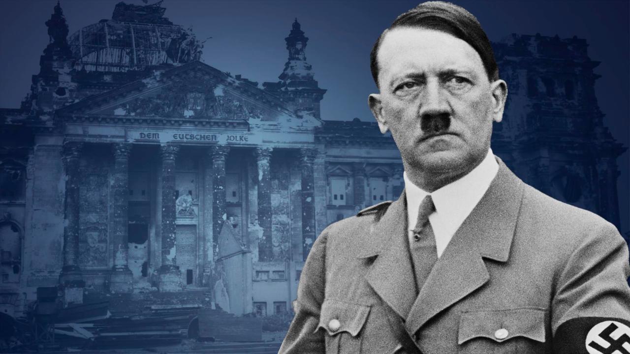 Фашистское правительство. Рейхстаг в Берлине Гитлера.