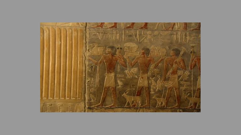 Ägyptische Wandreliefs