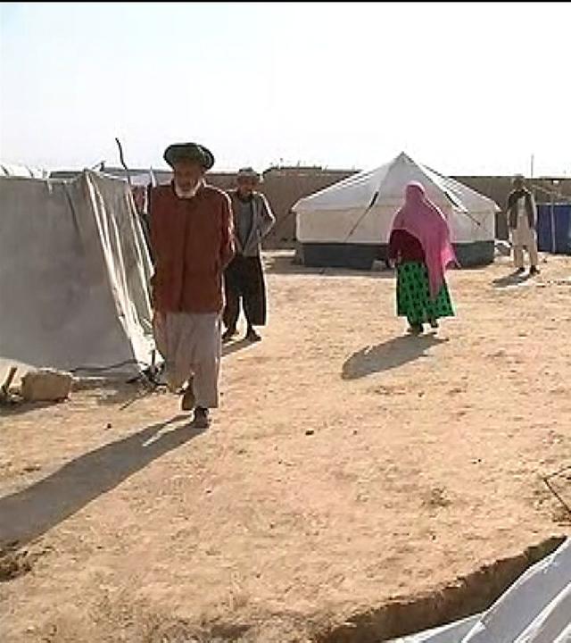Afghanisches Flüchtlingslager