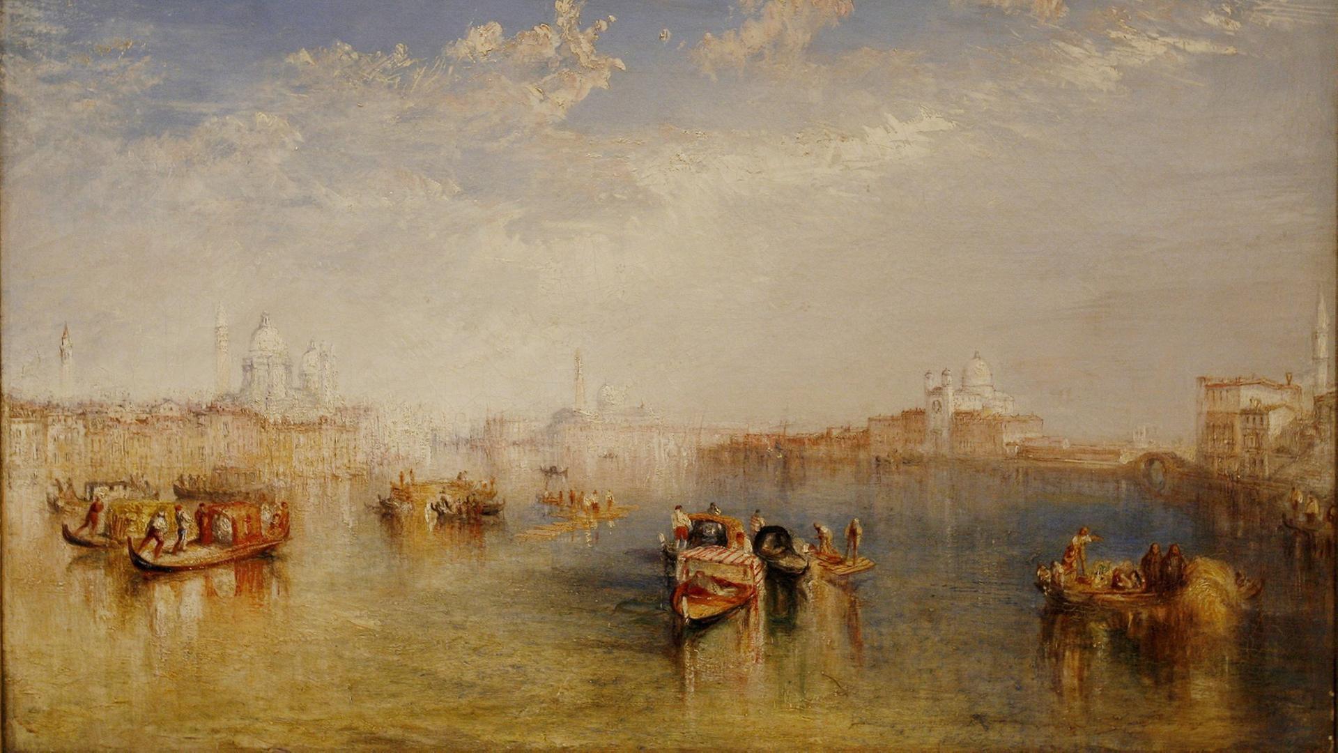 gemaelde "giudecca, la donna della salute and san giorgio" von william turner
