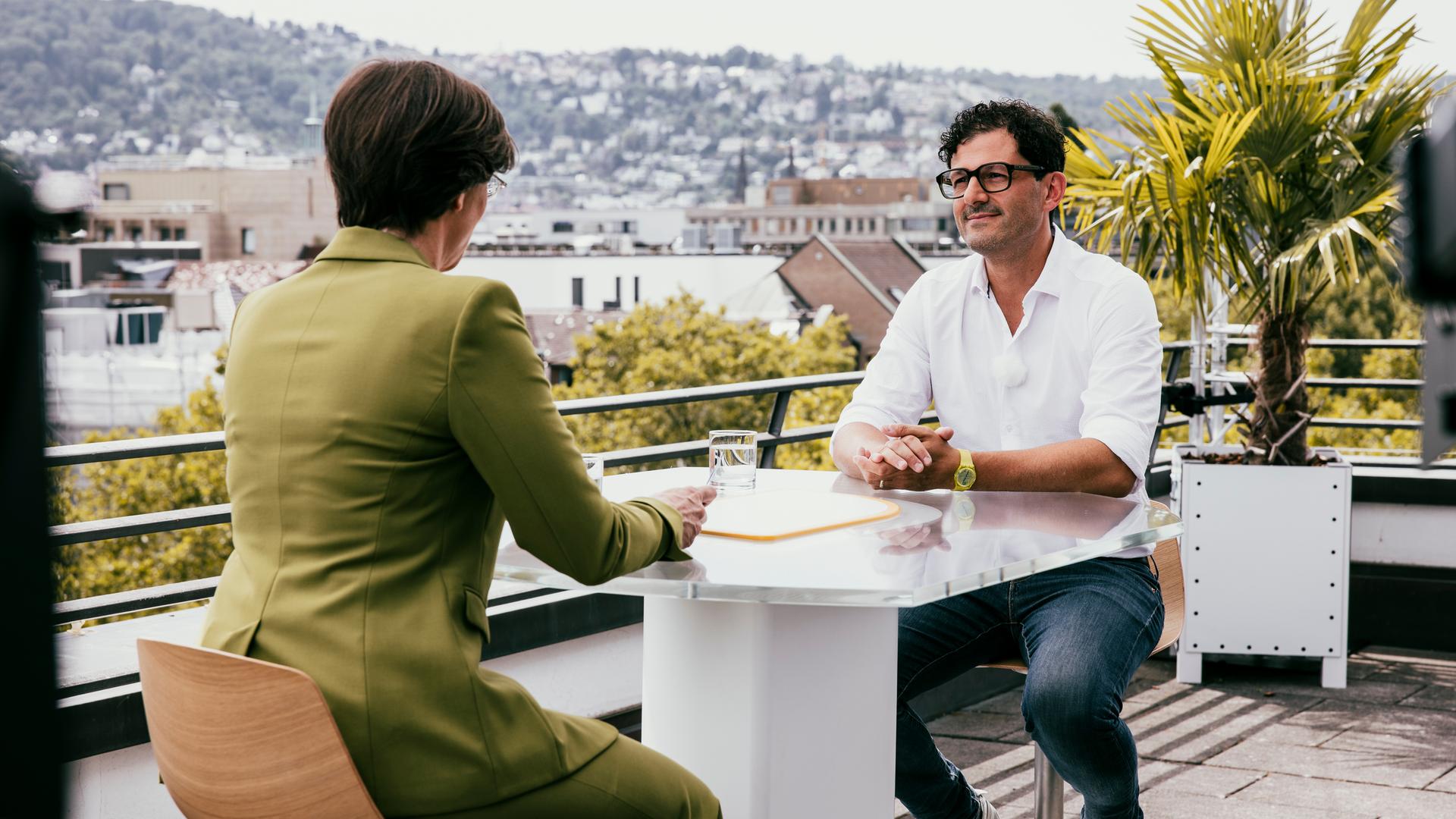 Berlin direkt - Sommerinterview 2026 - Luigi Pantisano, Vorsitzender Die Linke, im Gespräch mit Diana Zimmermann