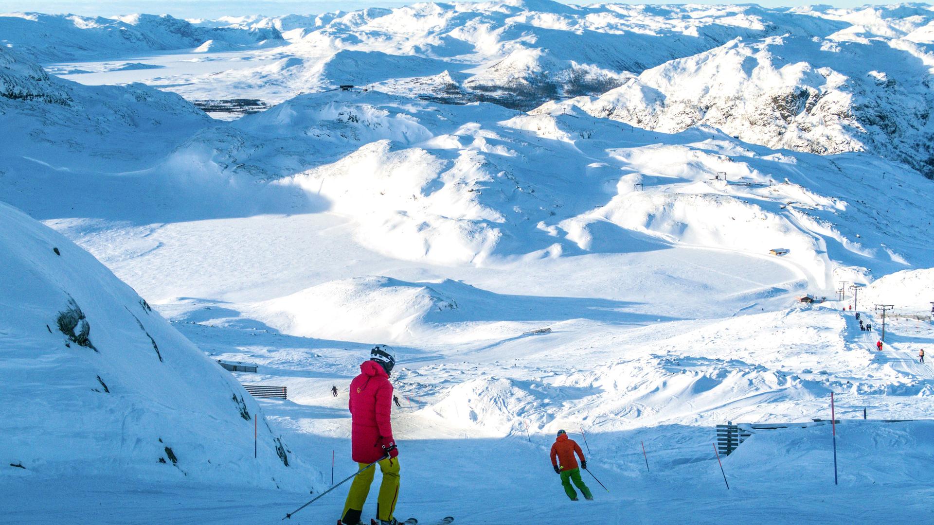 skigebiet hemsedal in norwegen