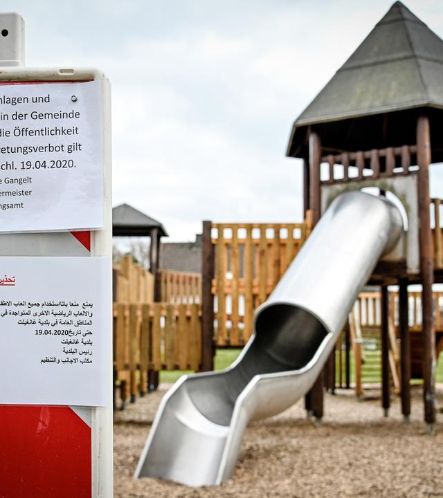 geschlossener spielplatz wegen coronavirus