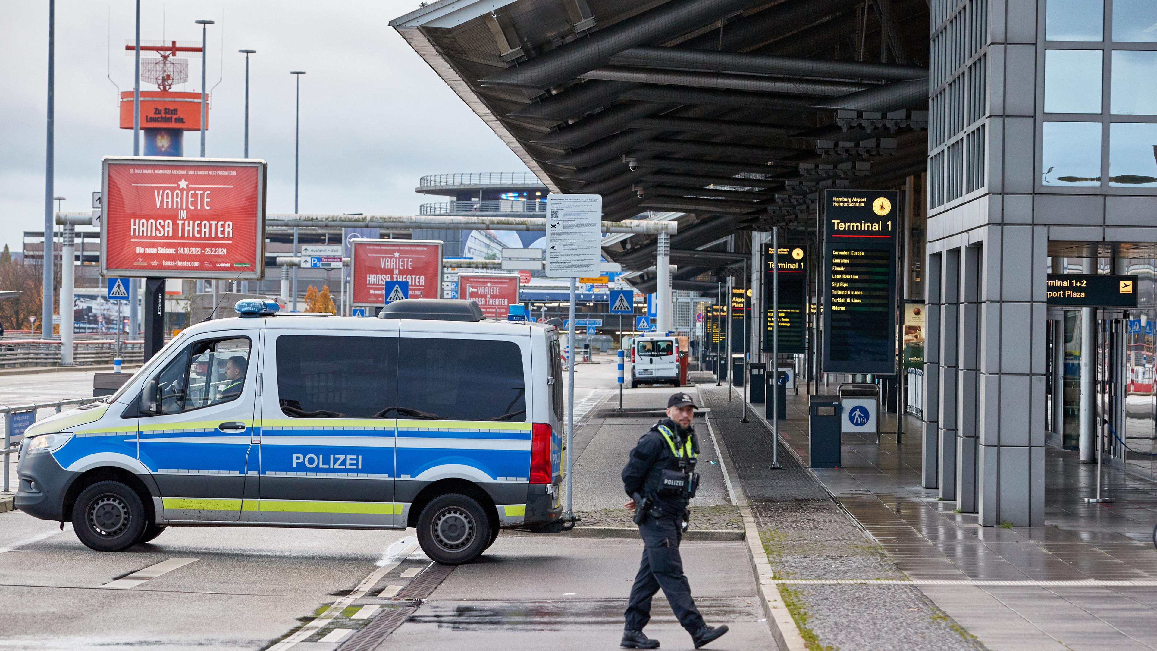 Hostage situation at Hamburg airport ends and suspect arrested