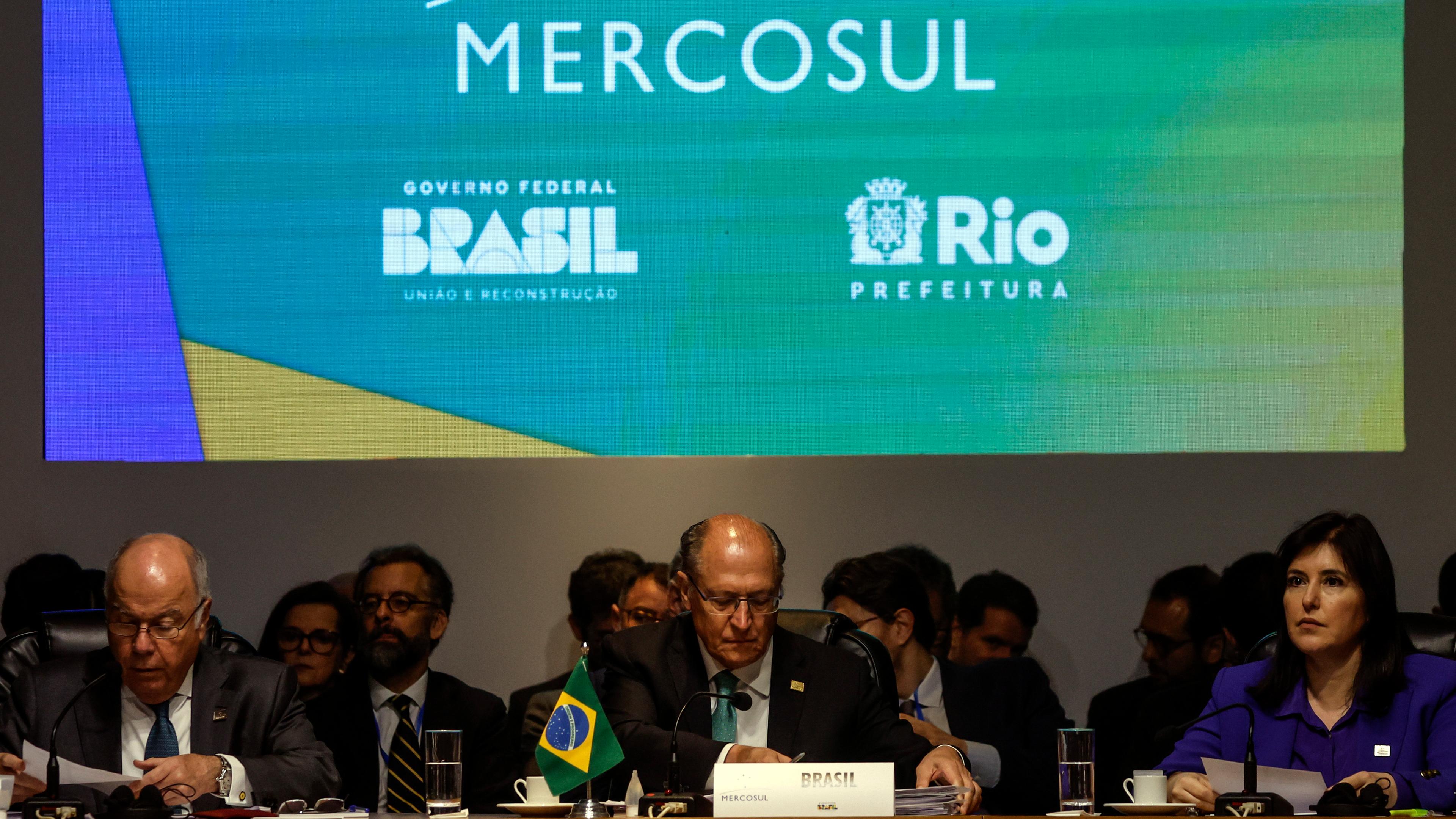 Meeting of Foreign and Economy Ministers of the Mercosur countries in Rio