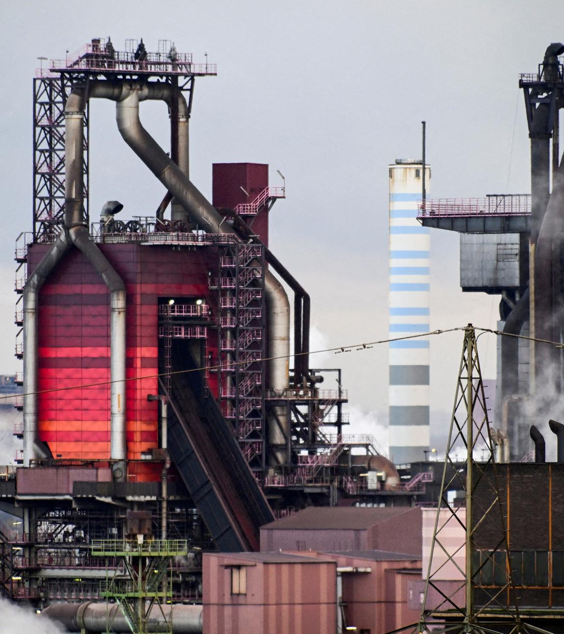 FILE PHOTO: ThyssenKrupp steel plant in Duisburg