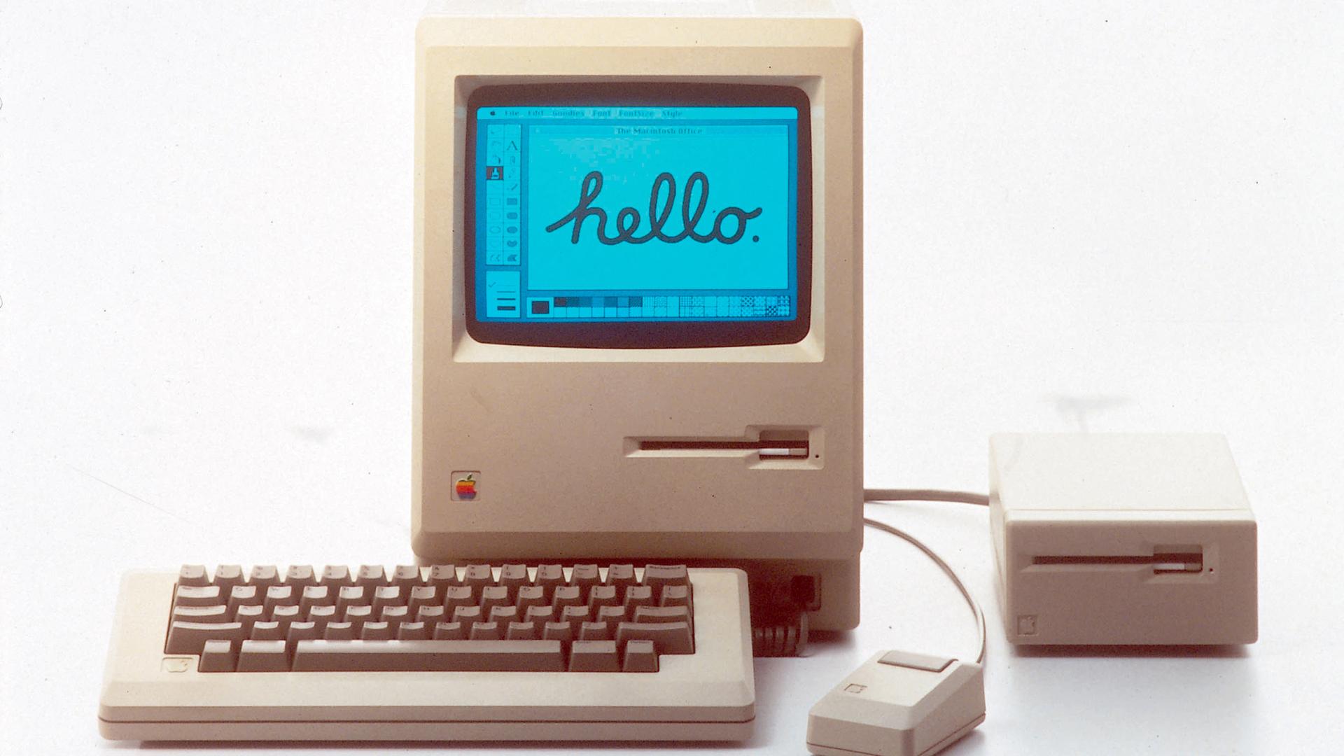 Der erste Mac wurde vor 25 Jahren - am 24.01.1984 - von Apple-Mitbegründer Steve Jobs in Cupertino (US-Bundesstaat Kalifornien) der Öffentlichkeit vorgestell