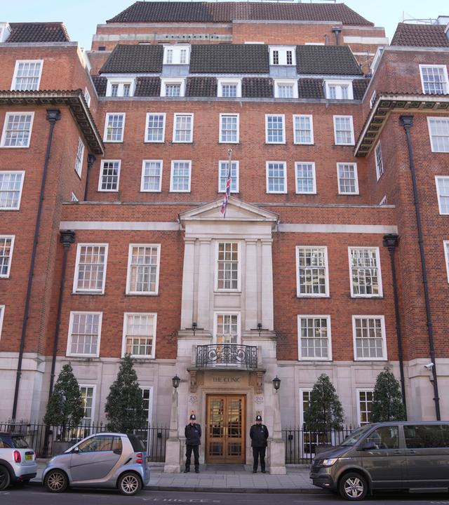 Prinzessin Kate und König Charles III. im Krankenhaus