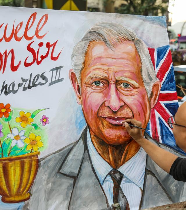 Indian students make 'get well soon' paintings after King Charles III's cancer diagnosis