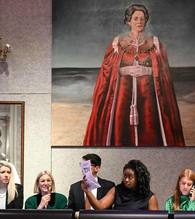 BRITAIN-ENTERTAINMENT-CINEMA-THE CROWN-AUCTION