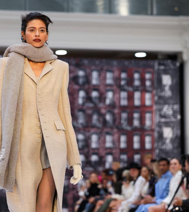 Paul Costelloe catwalk show during London Fashion Week