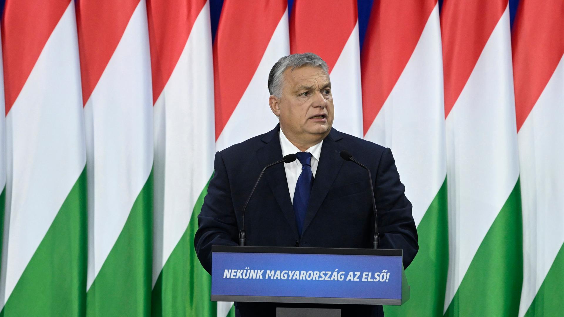 Ungarns  Ministerpräsident Orban