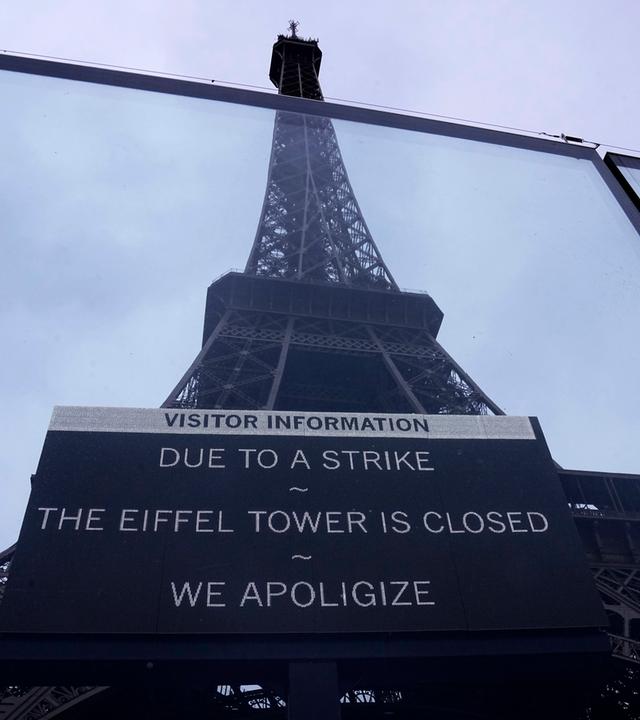 Streiks in Frankreich