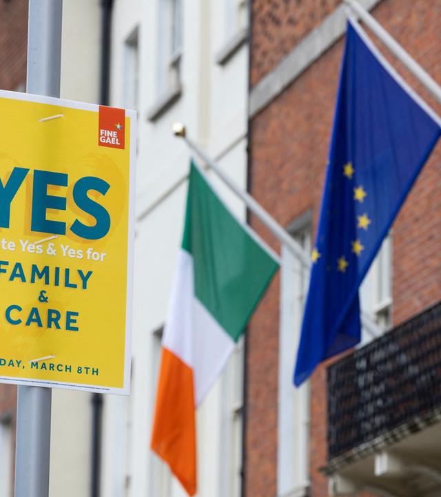 Upcoming referendum called the Family Amendment and the Care Amendment, in Ireland  *