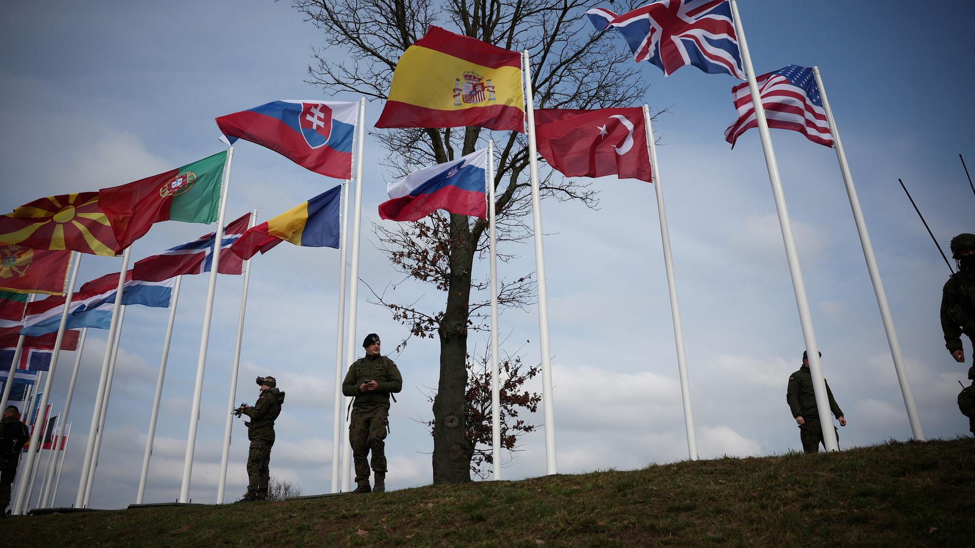 Wet gap crossing at NATO Dragon-24, part of the Steadfast Defender 2024 exercise, in Korzeniewo