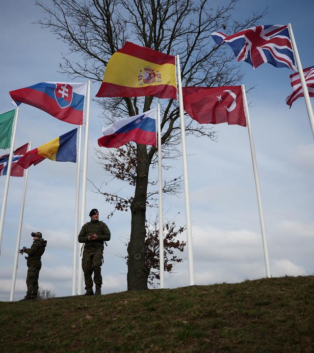 Wet gap crossing at NATO Dragon-24, part of the Steadfast Defender 2024 exercise, in Korzeniewo