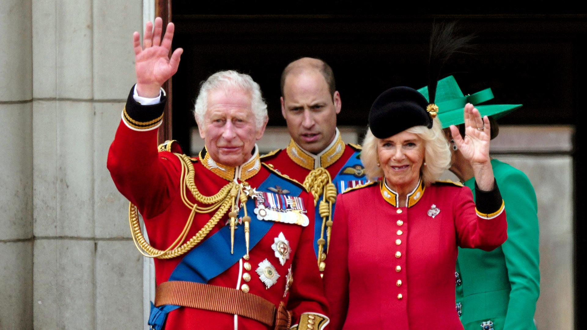 Geburtstagsparade "Trooping the Colour" in London