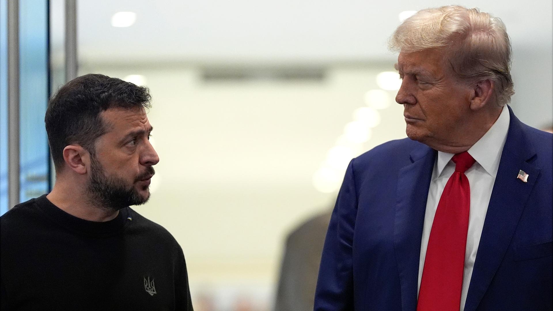 Treffen von Trump und Selenski in New York