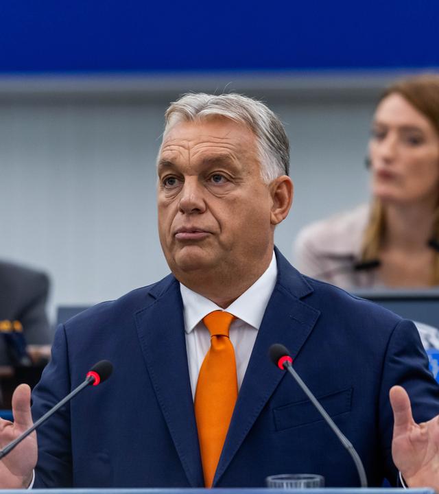Viktor Orban im EU Parlament