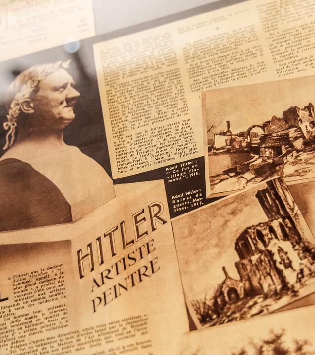 Exhibition _Degenerate art, the trial of modern art under Nazism_ at the Picasso Museum in Paris *