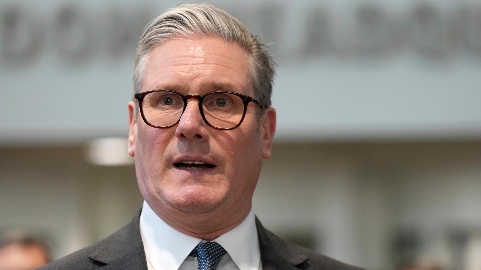 Britischer Premierminister Keir Starmer