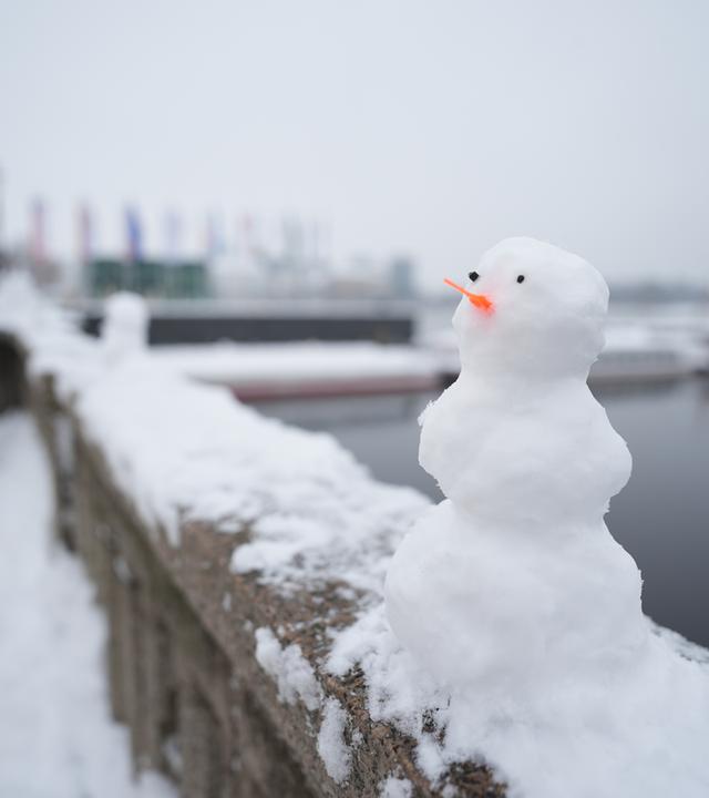 Winterwetter - Hamburg