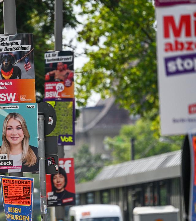 Wahlkampf zur Abgeordnetenhauswahl in Berlin