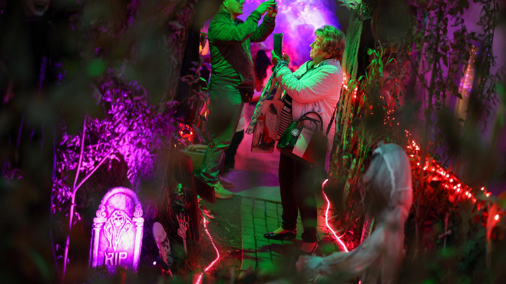 «Halloween-Haus» in Mettmann eröffnet