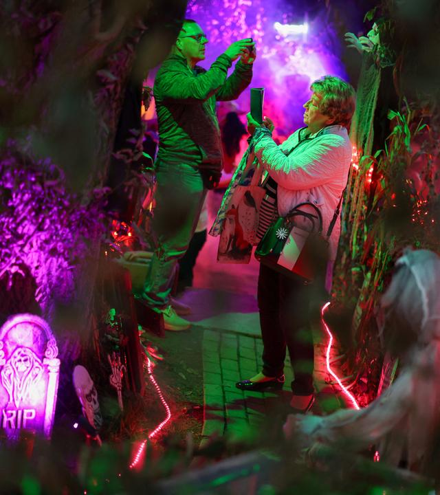 «Halloween-Haus» in Mettmann eröffnet