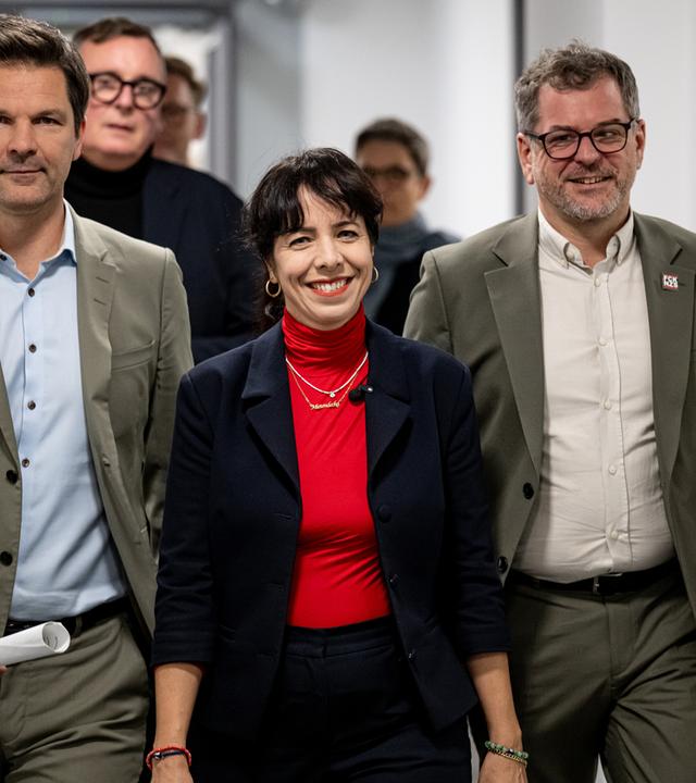 Pressekonferenz zu Sondierungsgesprächen Berlin
